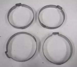 OEM SEADOO BELLOWS GEAR CLAMP SET OF 4 OETIKER CLAMPS 420851653 290851653 T31-18 - Picture 1 of 3