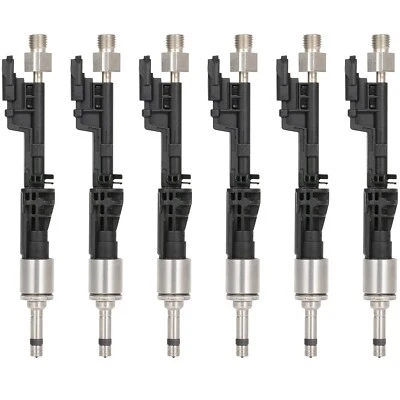 Inyectores de combustible 6 piezas para BMW 535i GT 2010-2011 X5 2011-2012 135i 335i 2011 3,0 L Foto 1 de 4