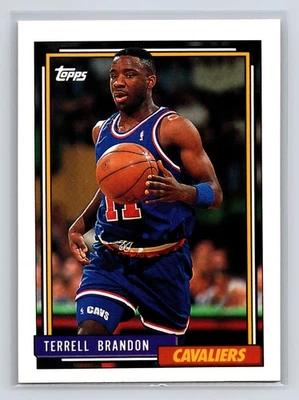 1992-93 Topps - Terrell Brandon #69 - Image 1 of 2