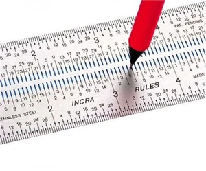 RULE12 12-Inch Rules Marking Rule,Multicolor - Picture 1 of 1