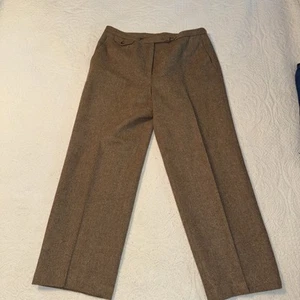 Lauren Ralph Lauren Women's 100% Lambs Wool Harris Tweed Pants– 12P – Woolmark - Picture 1 of 13