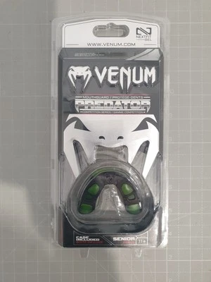 Venum Predator Mouthguard Mundschutz Black/Green Senior Age 11+