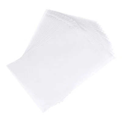 6.7x10" Clear Packing List Envelope, 50 Pcs Side Loading Invoice Pouch Sleeves - Image 1 of 4