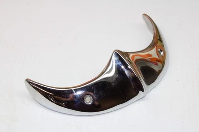 1940-53 Indian Chief Sport Scout 4 Four Cylinder Front Fender Tip CHROME - Imagen 1 de 4