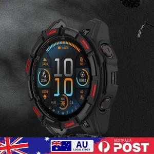 TPU Hollow Case Protection Frame Samrt Watch Strap Shell for Garmin Enduro 3 - Photo 1 sur 36