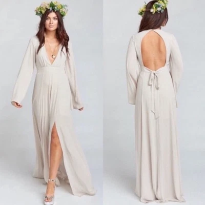 Show Me Your Mumu SMYM Venus maxi vestido acampanado SHOW ME THE RING NUEVO XS Foto 1 de 4