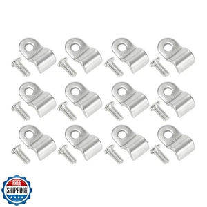 SUPERFASTRACING 24 piezas Abrazadera de línea de freno de acero inoxidable de 3/8" y calle de tornillo  - Imagen 1 de 5