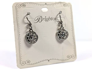 Brighton ILLUMINA Round French Wire Dangle Earrings NWT ~ READ - Picture 1 of 9