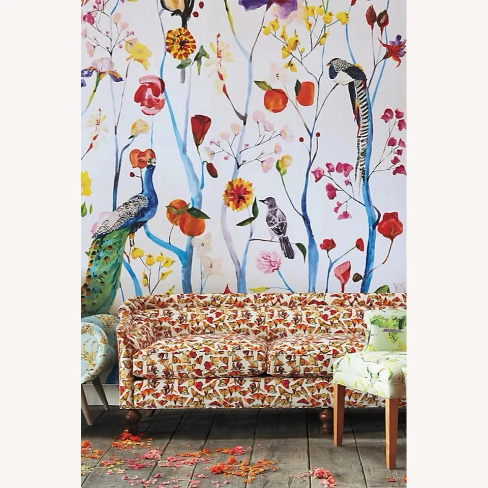 Nuevo papel tapiz mural Anthropologie Garden Chinoiserie Foto 1 de 1