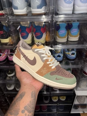 VNDS Talla 9.5 - Jordan 1 Retro OG x Zion Williamson Bajo Vudú Foto 1 de 4