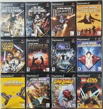 Star Wars games (Playstation 2) Ps2 TESTED