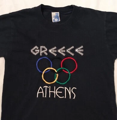 CAMISETA OLÍMPICA GRECIA ATENAS TALLA 4 NIÑOS Foto 1 de 2