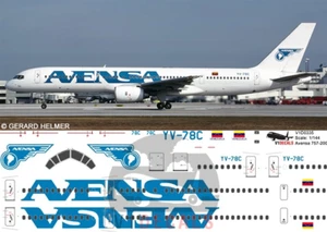 V1 Decals Boeing 757-200 Avensa for 1/144 Minicraft Model Airplane Kit V1D0335 - Picture 1 of 8