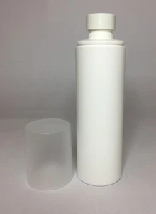 Empty 200ml HDPE Over Cap Bottles With Smooth White Screw On Cap *ANY AMOUNT* - Picture 1 of 2
