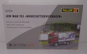 Faller Car System H0 161554 MAN CAMION TGS "Carrello di servizio officina" NUOVO & IMBALLO ORIGINALE - Foto 1 di 3