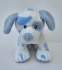 Ty Pluffies Baby Pups White Blue Spots Puppy Dog 2016 Plush Beanie Sewn Eyes