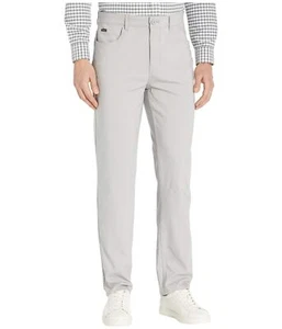 Move 365 Stretch Slim Fit Wrinkle Resistant Tech Woven Pant Alloy - Picture 1 of 5