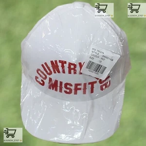 G/Fore GFore G4 SnapBack Golf Hat ⛳️ Country Club Misfit ⛳️ White Red Swag - Picture 1 of 6