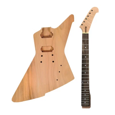 Guitar Kit 22fret Guitar neck Guitar Body Dot Inlay Mahogany - Image 1 of 4