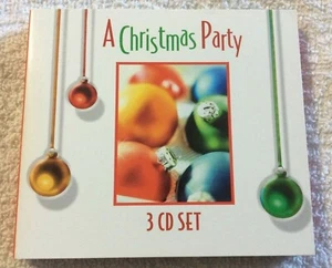 A Christmas Party - Various Artists - 3 CD Set - Disc's VG condition - Imagen 1 de 7