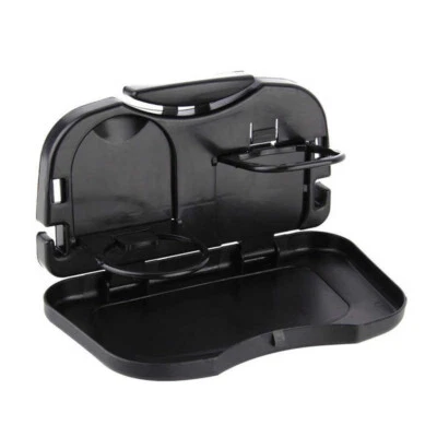 Black Autorücksitz Tisch MEHRZWECKTISCH KLAPPTISCH Getränkehalter Spieltisch - Bild 1 von 4