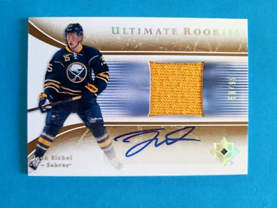 2015-16 Jack Eichel Ultimate Rookies Jersey Patch Auto RC Autograph /99 - Image 1 of 2