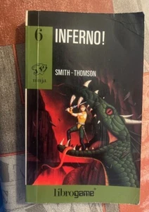 INFERNO! n.6 librogame NINJA agosto 1992 ottimo!! SMITH-THOMSON - Foto 1 di 1