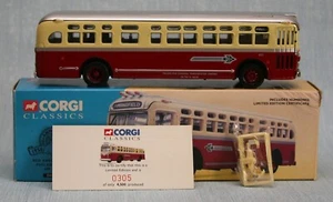 CORGI CLASSICS 54102 1:50 GM 4509 BUS RED ARROW LINES PHILADELPHIA BOXED - Picture 1 of 14