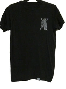 Mortus Viventi T-Shirt Damen Small The Moon Rave Cat Goth Mystic Tarrot schwarz - Bild 1 von 5