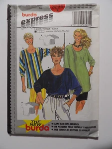 Burda 3231 Sewing Pattern Size 10-20 Loose Fitting T-Shirt - UNCUT - Picture 1 of 3