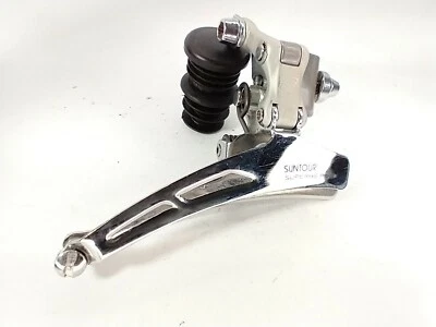 Vintage Suntour Superbe Pro front derailleur (braze-on type) - Image 1 of 4