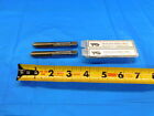 2 Pcs Yg1 3/8 24 Gh3 Hss-V Plug Tap 4 Straight Flute .375 Manufacturing Tool