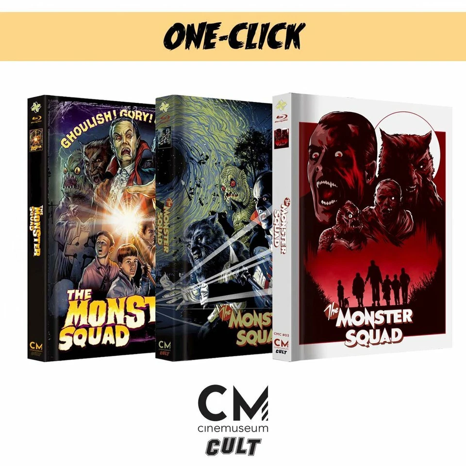 Monster Squad (Scuola di Mostri) CMC#03 - ONE-CLICK (Blu Ray +DVD) Variant A+B+C - Immagine 1 di 1