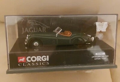 Corgi Classics 02901 Jaguar XK 120 Green Open Top -  Unopened - Image 1 of 4