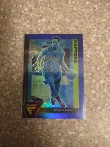 Kyle Lowry 2020-21 Panini Flux Basketball BK Base Blue Prizm #163 /99