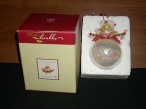 Dept. 56 Krinkles Pointsetta FROG Ornament w Box New - Picture 1 of 2