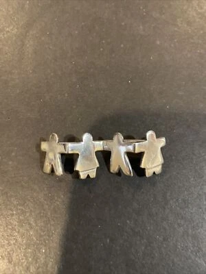 Pin Silpada de plata de ley 925 We Are The Children I0394 Foto 1 de 4