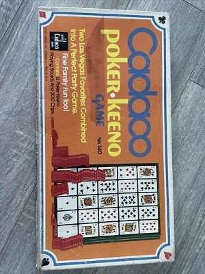 Vintage Cadaco Poker Keeno Game - Image 1 of 4