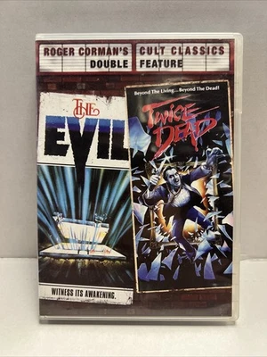 The Evil / Twice Dead (DVD) Rodger Corman’s Cult Classics Double Feature - Image 1 of 4