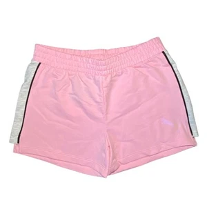 pink PUMA shorts kids size large - Brand New - Picture 1 of 5