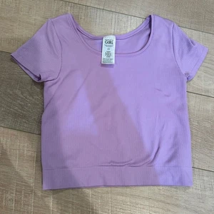 ATHLETA GIRLS LARGE 12 ATHLETIC TOP SHIRT PURPLE - Picture 1 of 7