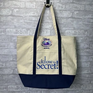 Disney Vacation Club Member große Henkeltasche Reisetasche Canvas bestickt - Bild 1 von 13