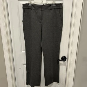 Talbots Women’s Soho Pants, 5 Pocket, Ponte Knit Stretch Career Gray, Size 14 - Picture 1 of 8