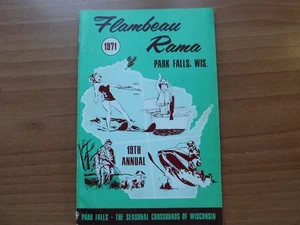 FLAMBEAU RAMA PARK FALLS WEIS 1971 ~19. JAHRESFÜHRER VIELE BILDER - Bild 1 von 5