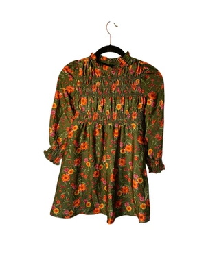 Zack kids by Zac Posen girls long sleeve smocked dress size 6 - Image 1 of 4