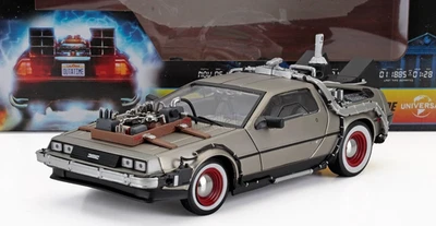 De Lorean TIME MACHINE Back to the Future III Sunstar  1/18 02712 - Immagine 1 di 4