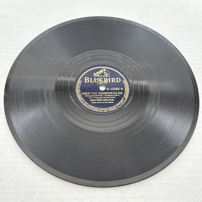 Glenn Miller 78 RPM Over The Rainbow / Ding-Dong! Witch Is Dead Bluebird B-10366 - Image 1 of 4