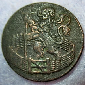 Certificate of Authenticity 1769 Colonial New York Penny Copper Cent Hollandia M - Picture 1 of 4