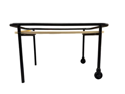 New IKEA BRANNBOLL Side table on Casters Light Ash Effect/Black 205.863.59 - Image 1 of 2