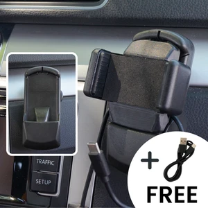 Handyhalterung VW Aufnahmehalter | Handyvorbereitung | CarPlay | AndroidAuto - Bild 1 von 9